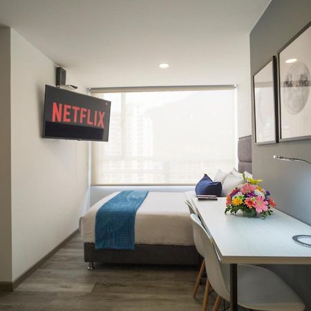 Apartmán Torre Acqua Lofts - Downtown Bogotá Exteriér fotografie