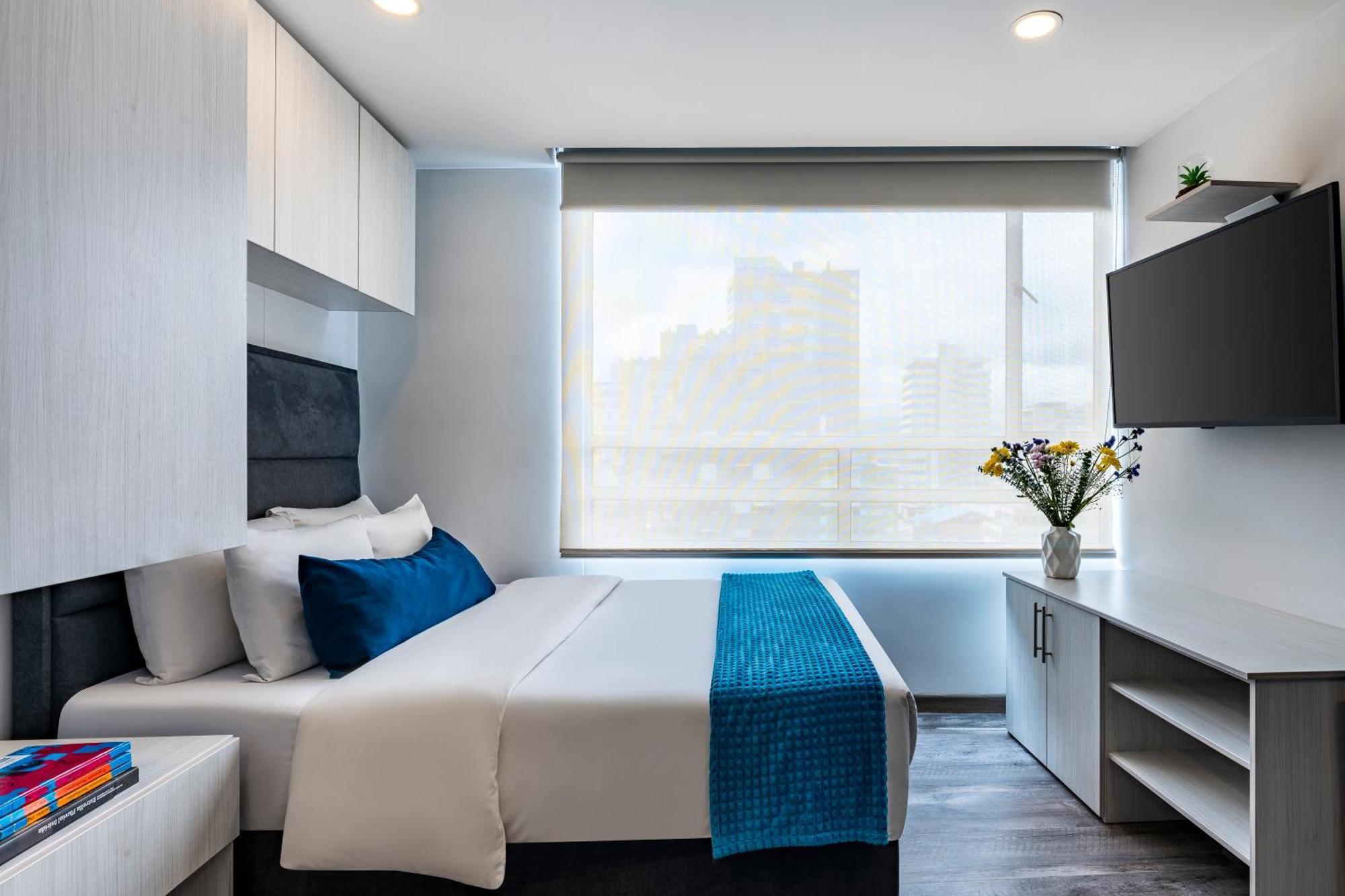 Apartmán Torre Acqua Lofts - Downtown Bogotá Pokoj fotografie