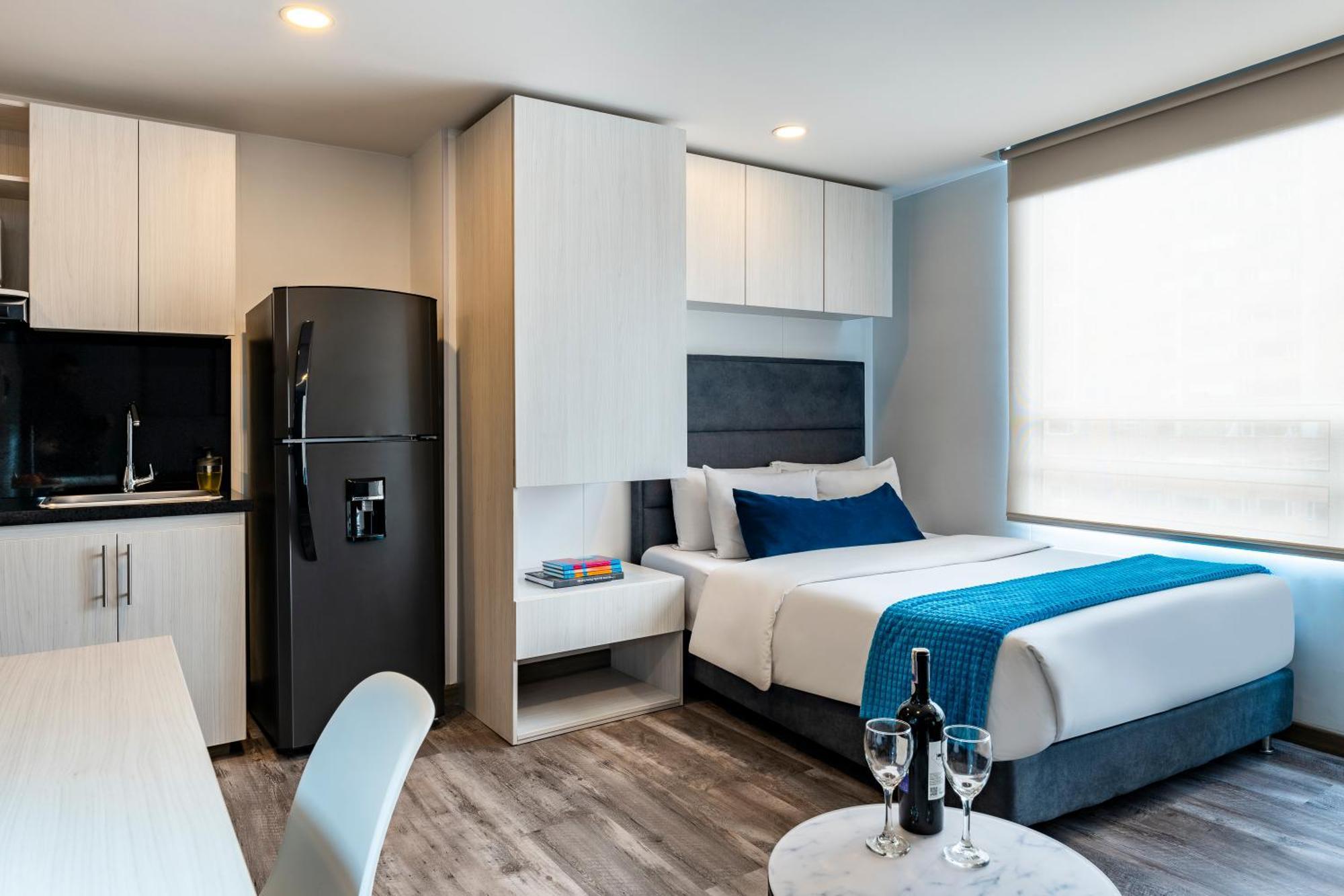 Apartmán Torre Acqua Lofts - Downtown Bogotá Pokoj fotografie